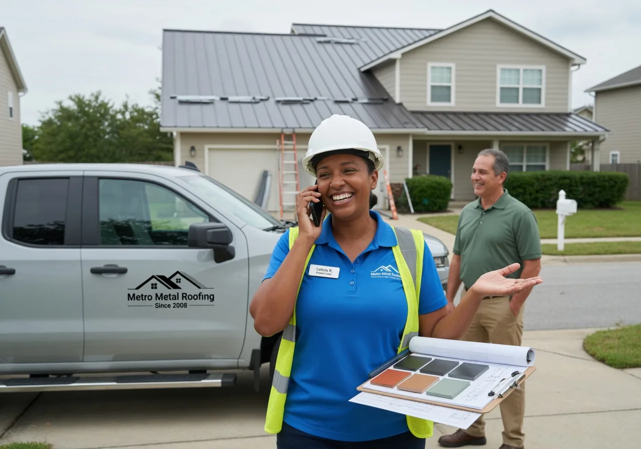 Storm Damage Metal Roof Repair in Quinhagak, AK